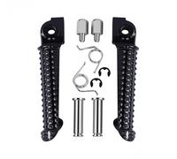 Footpegs New Black Front Footrests Foot Pegs For Yamaha YZF R6 1999-2017 R6S 2003-2008