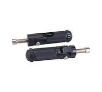 Footplate Pedals 2pcs Black Sliver Aluminum Universal Motorcycle Motor Bike Folding Footrests Footpegs Foot Rests Pegs Rear Pedals Set Parts Rest Pedal