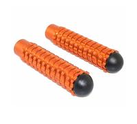 Footplate Pedals Motorbike Universal Fixing Foot Rests Peg Pedals Racing Rearset Rear Sets For Kawasaki Rest Pedal(Orange)