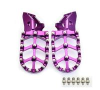 Footplate Pedals Motorcycle Accessories Foot Pegs Foot Rests Footpeg Foot Pedals FootPegs Rests Pedals For SurRon For UltraBee Rest Pedal(PURPLE)