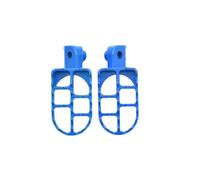 Footplate Pedals Motorcycle Foot Pegs Pedal For XR50R For CRF50 For CRF70 For CRF80 For CRF100F Footrests Parts Rest Pedal(Blue)