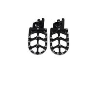 Footplate Pedals Motorcycle Foot Pegs Pedals Rests Footpegs Wide Pedals For CR125 For CR250 For CRF150R For CRF250X For CRF450R 2021 2022 2023 2024 Rest Pedal(Black)