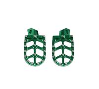 Footplate Pedals Motorcycle FootPegs Rests Pedals For Kawasaki For KX125 For KDX200R For KDX220R 1988 1989 1990 1991 1992 1993 1994 1995 1996 Rest Pedal(Green)
