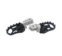 Footplate Pedals Motorcycle Front Footrest Adjustable Extend Lowering Foot Pegs Rotatable Rest For BMW For R1250R For R1250RS 2019 2020 2021 2022(Silver Black)
