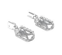 Footplate Pedals Motorcycle Nonslip Footpeg Footrest Foot Pegs For BMW For R1250GS For R1200GS 2000 2001 2002 2003 2004 2005 Rest Pedal(Model B SILVER)