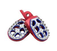 Footplate Pedals Motorcycle Rests Pedals Foot Pegs Footpegs For CR125 For CR250 For CRF150R For CRF450R For CRF250X For CRF450X 2005 2006 2007 2008 Rest Pedal(Red)