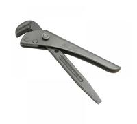 Footprint Original Adjustable Pipe Wrench - 12 Inch/300mm Heavy Duty Strong and Rigid Drop Forged High Carbon Steel Pipe Grips/Spanner. Essential Plumbing Tools. for Plumbers and Heating Engineers.