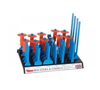 35 bolsters and chisels Stand with Stick