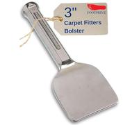 Footprint 3” Carpet Fitters Bolster Tool - UK-Made with Carbon Steel, Fully Drop Forged for Strength, Rust-Proof, Anti-Mushroom Head, Lasts for Generations.
