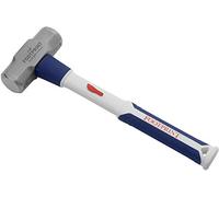 Footprint 4lb (1.8 kg) Mini Sledge Hammer - 35 cm Handle, Forged Steel Head, Fiberglass Core Handle, Rubberised Grip