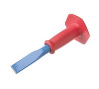 Footprint 591 Cold Chisel With Hand Guard 250 X 25mm Footprint Multicolor
