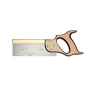 Footprint 8” Dovetail Saw - 200 mm Spring Alloy Steel Blade, 20 TPI Back Saw with Rigid Brass Spine, Replaceable Brass Screws, Resharpenable Teeth & Ergonomic Beechwood Handle. Made in Sheffield, UK