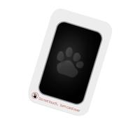 Footprint Kit Inkless - PVC 8x12.8cm, Kids Footprint Ink Pad | Keepsake Pawprint Maker, Colorful Imprint Card for Friends Family Pet Handprint Footprints Memory Craft Use