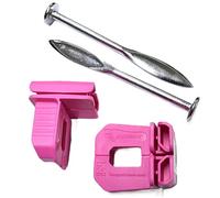 Footprint Line Pins & PINK Corner Blocks Set