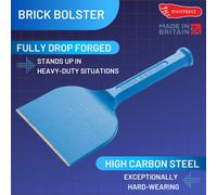 Footprint Made in Britain 4Inch 100mm Brick Bolster Blue