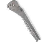 Footprint Original Adjustable Pipe Wrench - 12 Inch/300mm Heavy Duty Strong and Rigid Drop Forged High Carbon Steel Pipe Grips/Spanner. Essential Plumbing Tools. for Plumbers and Heating Engineers.