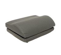 Footrest at Work Height Adjustable, Foot Stool Under Desk, Premium Foam Core Mesh Fabric, Ergonomic Foot Rest with Washable Cover for Office, Home, Travel