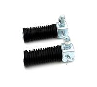 Footrest Folding Boards 1Pair Universal Foldable Motorcycle Rear Passenger Left Right Footpegs Footrests Foot Pegs Rests 10mm Thread For ATV UTV Motorbike