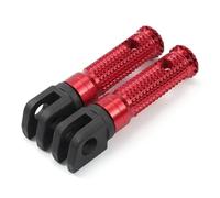 Footrest Foot Pegs For KAWASAKI For Z900 For Z650 1000 400 For NINJA For H2 ZX-12R/14R Motorcycle Footrests Accessories(Red)