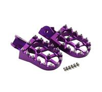 Footrest Foot Pegs For Sur Ron Surron Sur-Ron Light Bee X & Light Bee S Electric Motorcycle CNC Aluminum Foot Pegs Rests(PURPLE)