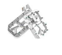 Footrest Foot Pegs For Surron Bee X Motorcycles Modified Pedals Foot Pegs(Silver-Dazzling)