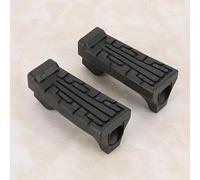 Footrest Foot Pegs For Yamaha YBR 125 Repose Pieds Moto Tools Replacement Rubber Front Pedal Motorbike Foot Pegs
