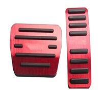 Footrest For Chery For Tiggo 7 8 For Pro For Plus For Tiggo 2 3X 4 5X For Tiggo7 For Tiggo8 For Max 2016-2025 Car Fuel Brake Pedal Cover Brake Pedal Cover(AT Red)