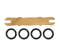 Footrest for High Chairs, Non-Slip & Ergonomic, Height-Adjustable Wooden Footrest, Baby Accessories for Girls and Comfortable Eating, Children's Room Furniture for , for Eating