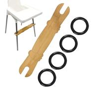 Footrest for Highchair, Height Adjustable and Non-Slip, Baby Footrest for Girls When Eating and Sitting
