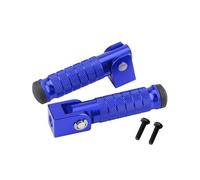 FootRest For M8 Screw Motorcycle Rear Footrest Pedal Modification Aluminium Alloy Foldable Footpegs Off For Road Vehicle Bicycle Universal