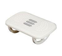 Footrest for Work - Ergonomic Rocking Stool for Chair, Stool with Wheels for Relaxing Legs at Home School