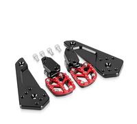 Footrest Pedals For XADV For X-ADV 750 2025 Rear Pedal Foot Motorcycle Accessories Stand Folding Footrests Passenger Footpegs Motorbike Footpegs(Red)