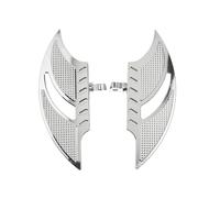 Footrest Pedals Motorcycle Front Floorboards Passenger Footboard Male Mount Foot Pegs Black/Silver Footrest For For Softail For Dyna For XL For Touring