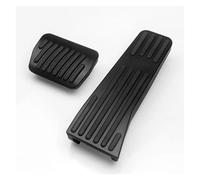 Footrest Plate Pedal Cover Car For Mazda 3 BP CX30 For CX-30 CX50 CX60 MX30 2019 2020 2021 2022 2023 2024 2025 Foot Rest Accelerator Brake(AT 2PCS Black)