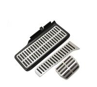 Footrest Plate Pedal Cover Car For Seat Altea Leon Toledo For A3 TT Brake pedal(Style 2 AT 3pcs)