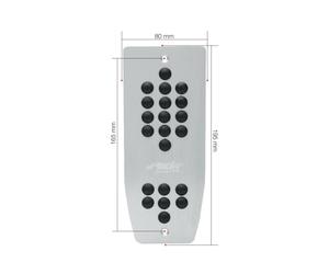 Footrest Platform Ergal Satin Car Tuning SIMONI RACING