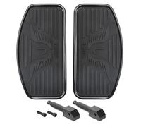 Footrest Rest Pedal Black Front Driver Footpegs Floorboards Footrest/Fit For Honda Yamaha V-STAR XVS 400 Kawasaki Suzuki Intruder Volusia 400 800