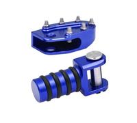 Footrest Rest Pedal Brake Pedal & Shifting Lever Toe Peg Step Plate/Fit For SUZUKI DRZ 400SM DRZ400 S E 2000-2024 Motorcycle Accessories Adjustable Sets(Blue)