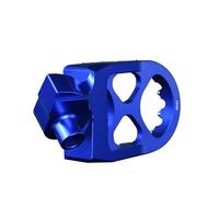 Footrest Rest Pedal CNC Modification Parts, CNC Ultra Precision Machining of Large Parts, Off-road Motorcycle Modification, Anti-skid Foot Pedal(Blue)