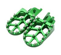 Footrest Rest Pedal CNC Rests Pedals Footpegs Foot Pegs/Fit For Kawasaki KX KLX KXF 250F 450F 250X 450X 250 450 450R 2006-2016 2017 2018 2019 2020 2021(For Kawasaki Green)