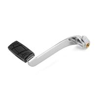 Footrest Rest Pedal/Fit For 2014-2024 Harley Electra Glides/Road Glides/Road Kings/Street Glides/Trikes Motorcycle Rear Brake Lever + Brake Foot Pedal(11 in Length Chrome)