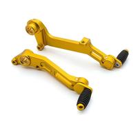 Footrest Rest Pedal/Fit For Ducati Multistrada 1200 Enduro 2016-2018 / Multistrada 950 2017-2018 Motorcycle Rear Brake Gear Shift Shifter Shifting Lever(Gold)
