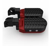 Footrest Rest Pedal/Fit For Harley-Davidson Pan America 2020 2021 2022 2023 2024 Motorcycle Front Footrest Adjustable Foot Pegs Rotatable FootPegs Rest(Tyle 1 Red)