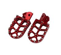 Footrest Rest Pedal/Fit For Talaria Sting R TL4000 MX MX3 MX4 Talaria Electric Motorcycle Accessories Footrest Footpegs Foot Pegs Rests Pedal Parts(Red)