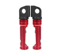 Footrest Rest Pedal Front Footrest Foot Pegs/Fit For KAWASAKI ZZR 1400 1200 1100 600 ZRX 400 ZEPHYR GPZ ER6N ER6F GTR1400 Motorcycle Rider Foot Rest(Red)