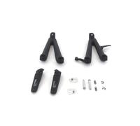 Footrest Rest Pedal Motorbike Rear Pedal Set/Fit for Honda CBR 1000RR 2004-2007(Rear)(Black)