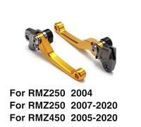 Footrest Rest Pedal Motorcycle Brake Clutch Lever Footpeg Footrests Foot Peg Rests/Fit For Suzuki RMZ250 2007-2018 RMZ450 2005-2018 RMZ 250 450(Brake Clutch Lever)