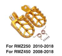 Footrest Rest Pedal Motorcycle Brake Clutch Lever Footpeg Footrests Foot Peg Rests/Fit For Suzuki RMZ250 2007-2018 RMZ450 2005-2018 RMZ 250 450(Footpeg B)