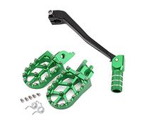 Footrest Rest Pedal Motorcycle CNC Foot Pegs Pedals Foot Rests Shift lever/Fit For Kawasaki KX250F KXF250 2006-2016 KX450F KXF450 2007-2016 KLX450R(Set1)