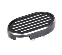 Footrest Rest Pedal Motorcycle Foot Peg Cover Cool Brake Pedal Pads/Fit for Harley Sportster 883 Custom Softail Dyna Fat Bob V Rod Parts(Black)